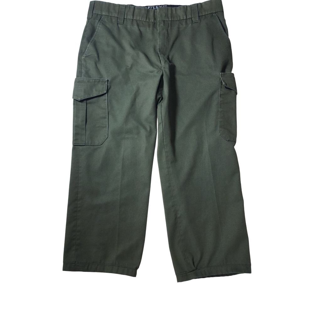 Horace Small Mens Cool-Flex Cargo Pants Olive Green Tactical Workwear 38S